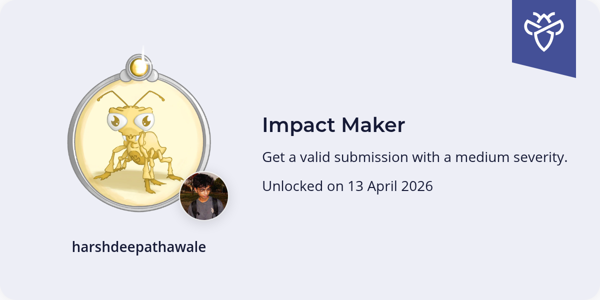Intigriti — badge 3